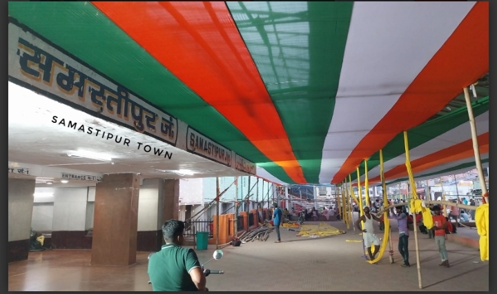 Chhat ke liye taiyar Samastipur junction